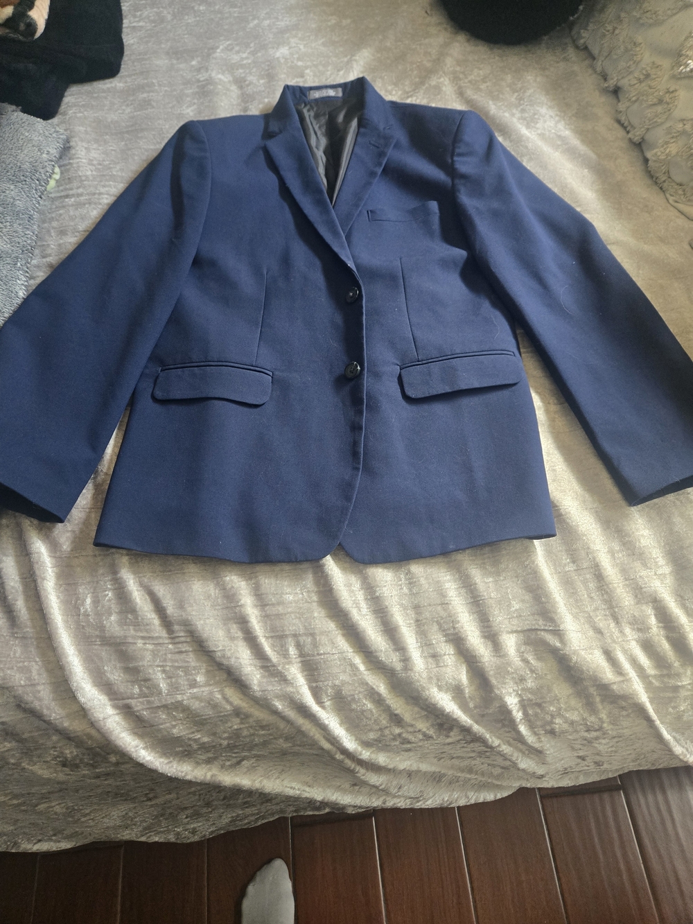 Van Heusen Navy Two-Button Girls' Blazer